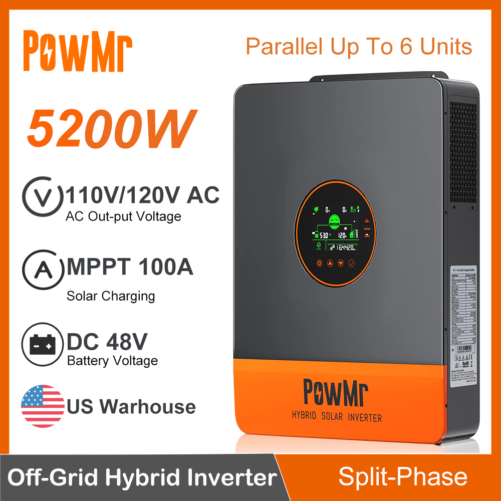 Mppt Charge Controller - 5.2KW Single Phase 120V 110V AC