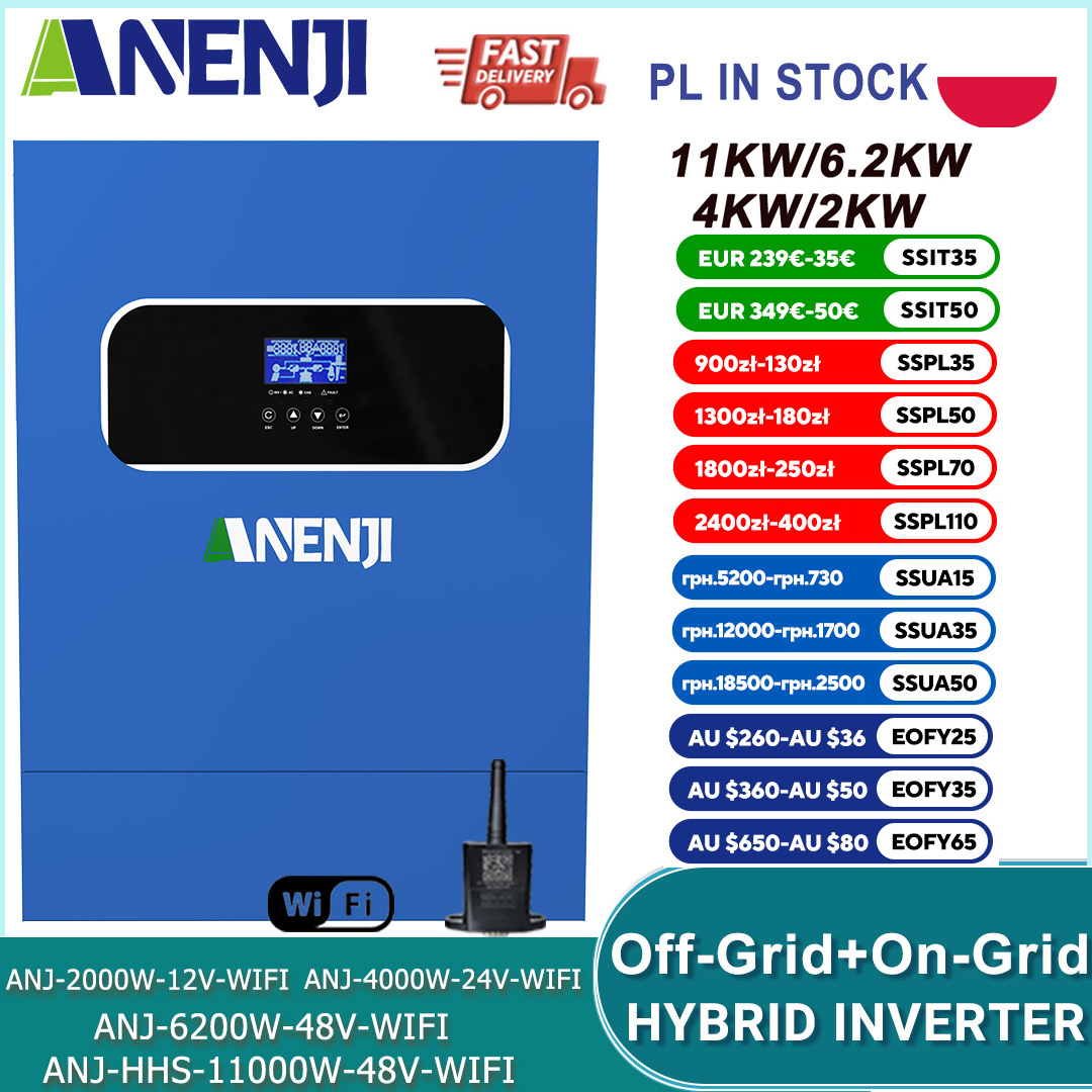 Mppt Charge Controller - 11KW 6.2KW 5KW 4KW 2KW Hybrid