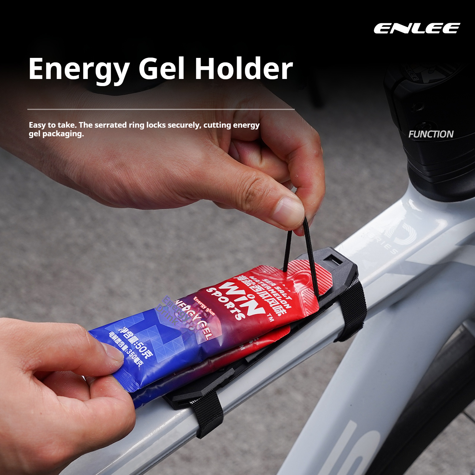 Energy Storage Rack - ENLEE Bicycle Energy Gel Holder Road