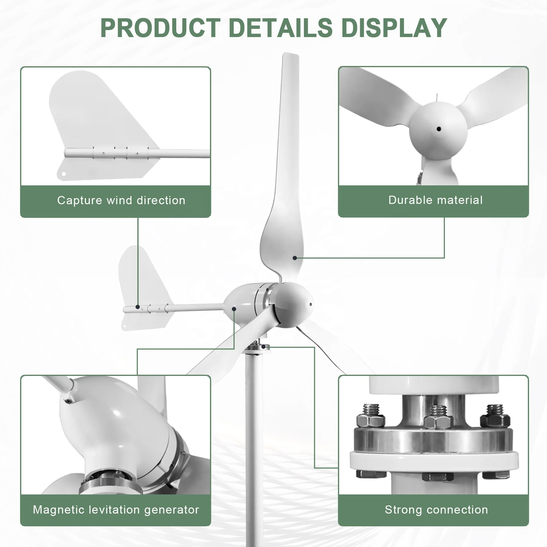 Ruiyan 1KW Home Wind Turbine O – обзор и цена Renewable Energy Solutions