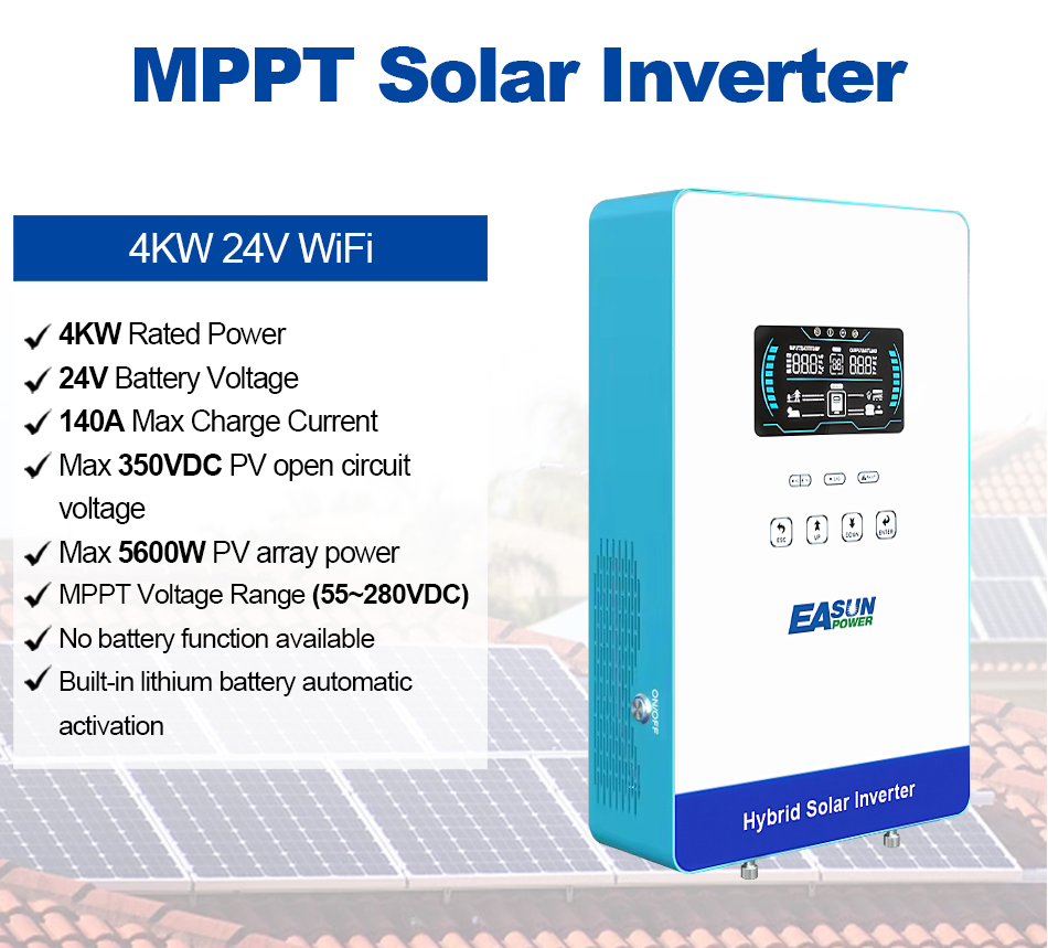 EASUN POWER 4KW 110V Off Grid  – обзор и цена Renewable Energy Systems