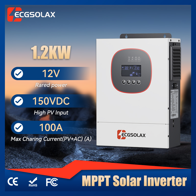 ECGSOLAX 1.2KW Solar Hybrid in – обзор и цена Mppt Charge Controller