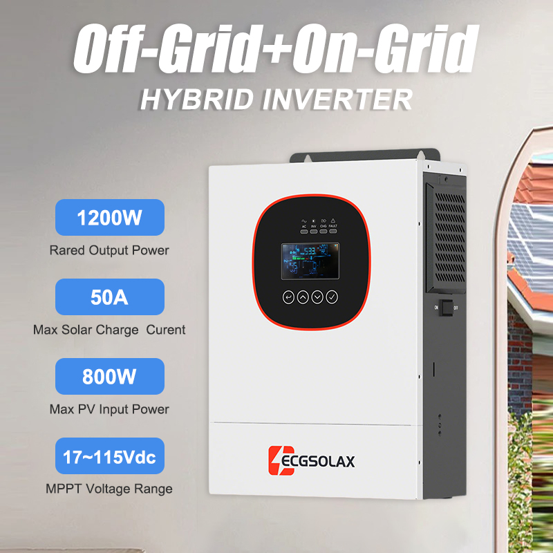 ECGSOLAX 1.2KW Solar Hybrid in – обзор и цена Mppt Charge Controller