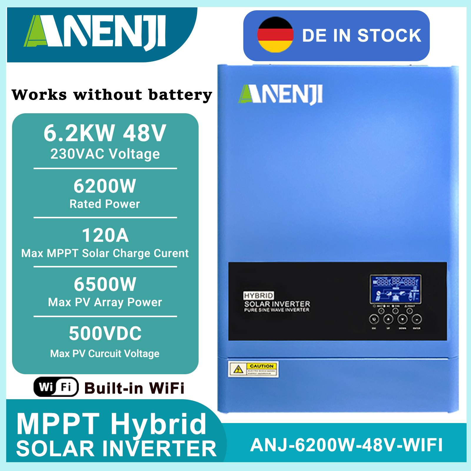 11KW 6.2KW 5KW 4KW 2KW Hybrid  – обзор и цена Mppt Charge Controller