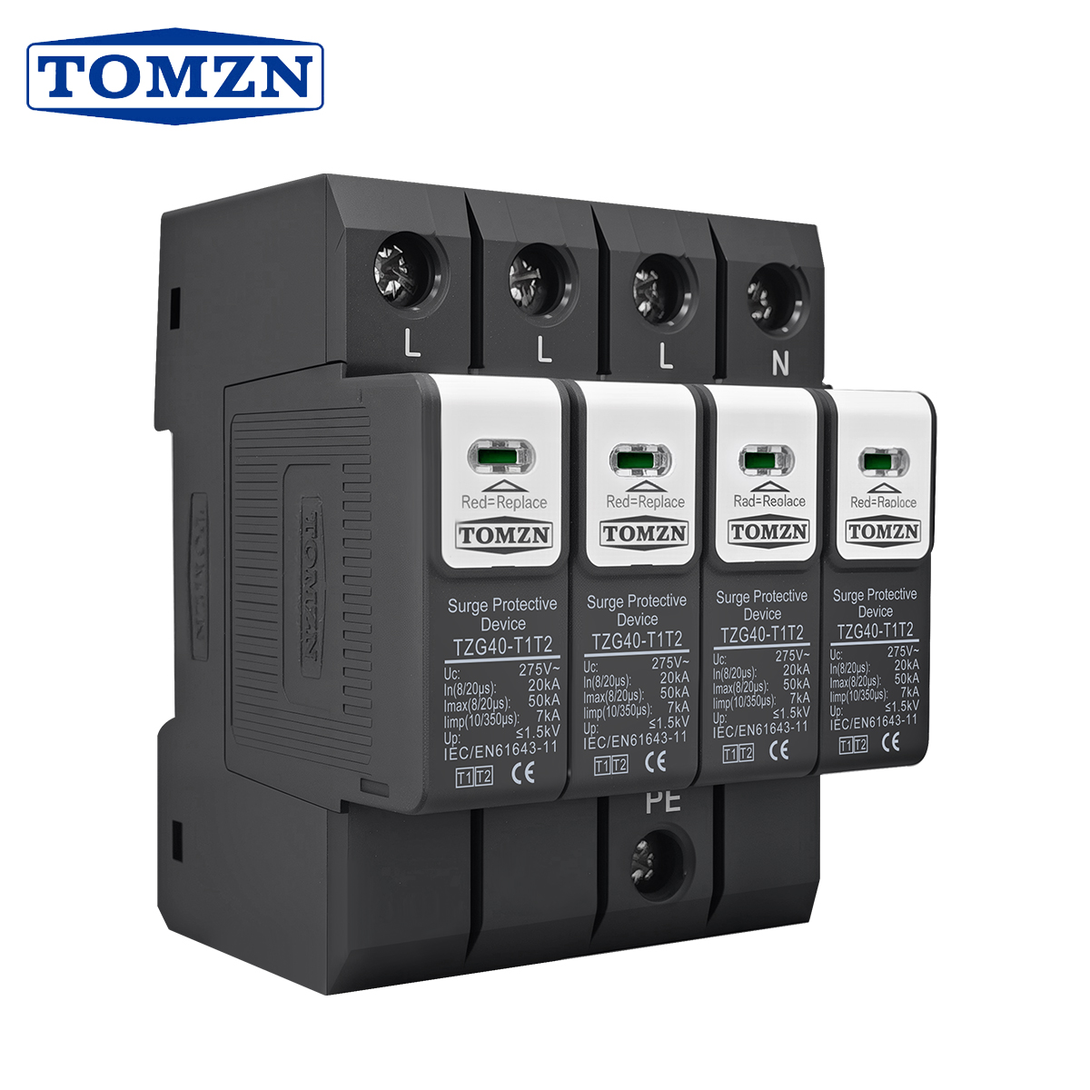 NEW Type T1 T2 2IN1 AC SPD Sur – обзор и цена Ac Surge Protector