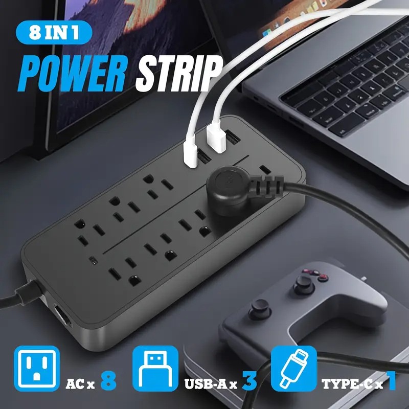 US Power Strip Surge Protector – обзор и цена Ac Surge Protector