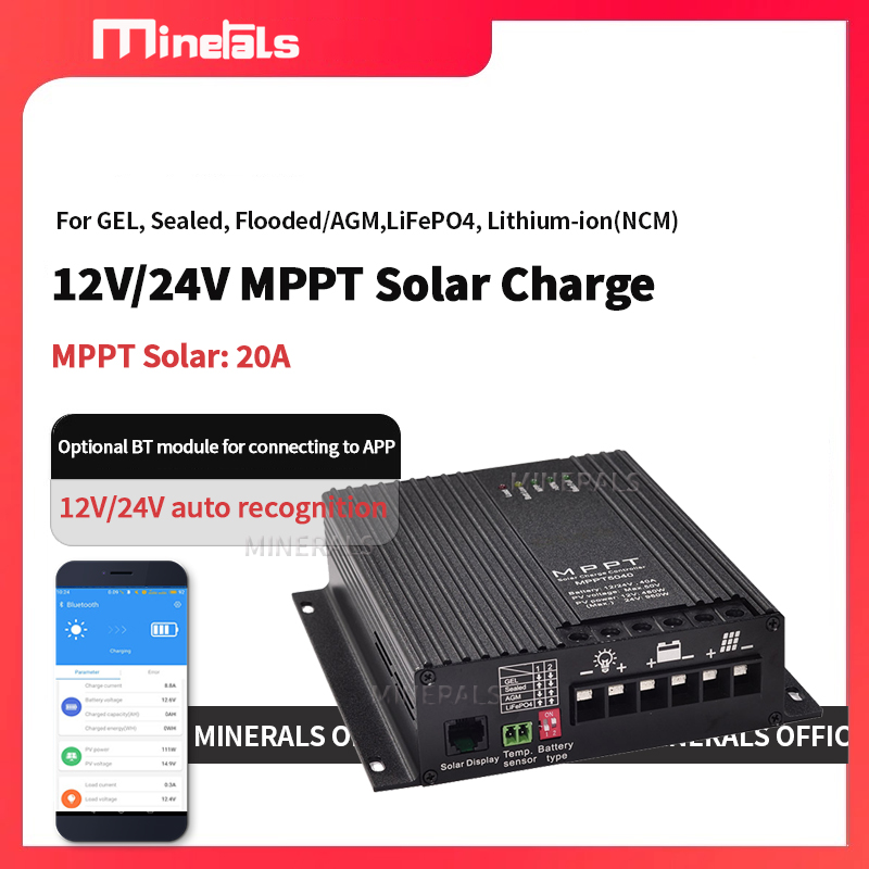 20A MPPT Controller 12V/24V Ba – обзор и цена Mppt Charge Controller