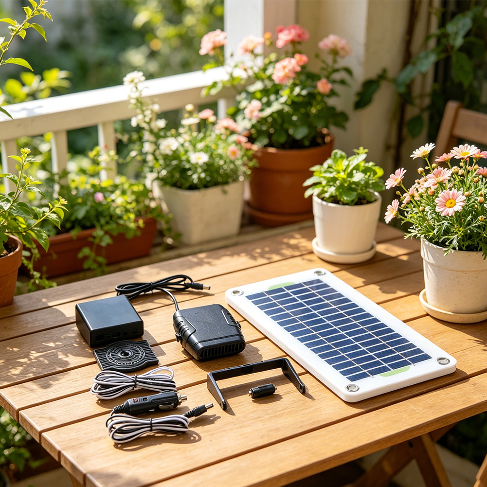 30W 12V Portable Solar Fan Hea – обзор и цена Renewable Energy Solutions