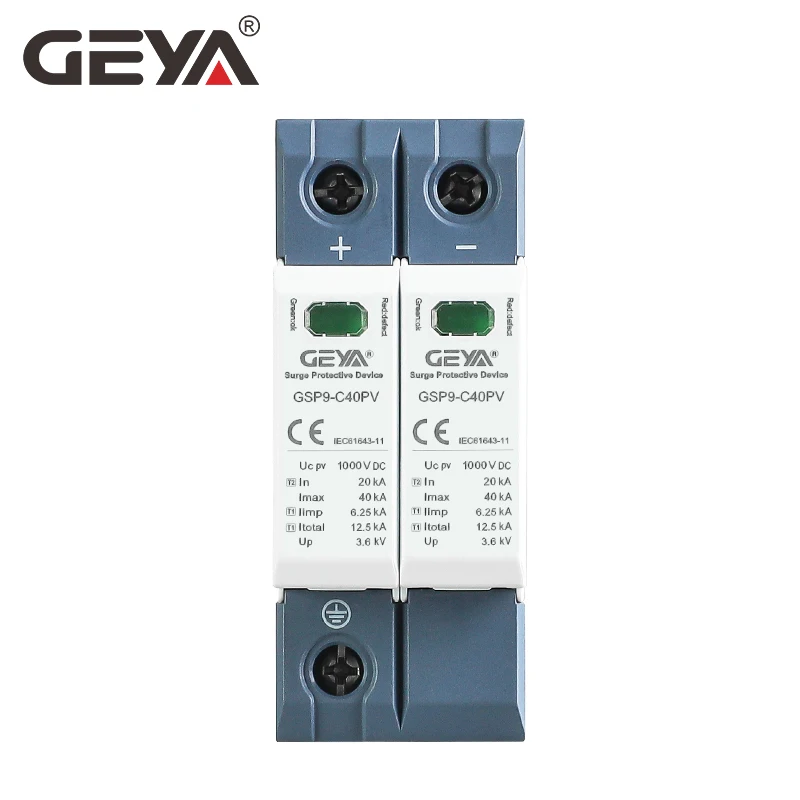 GEYA GSP9 Photovoltaic DC SPD  – обзор и цена Ac Surge Protector