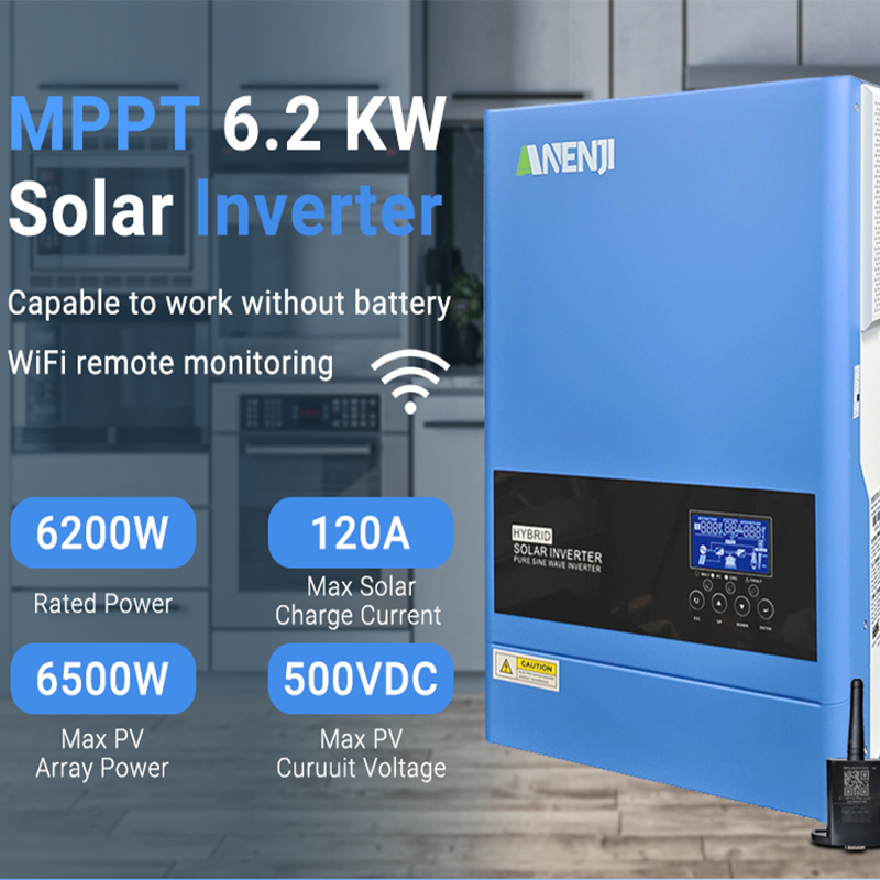 4KW 6.2KW Hybrid Solar Inverte – обзор и цена Mppt Charge Controller