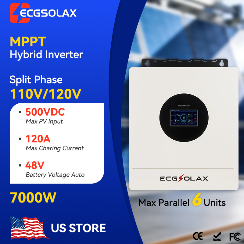 ECGSOLAX 7KW Hybrid Solar Inve – обзор и цена Mppt Charge Controller