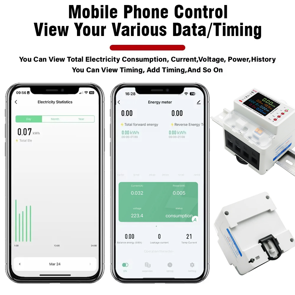 Three Phase Tuya WiFi Smart Bi – обзор и цена Ac Surge Protector