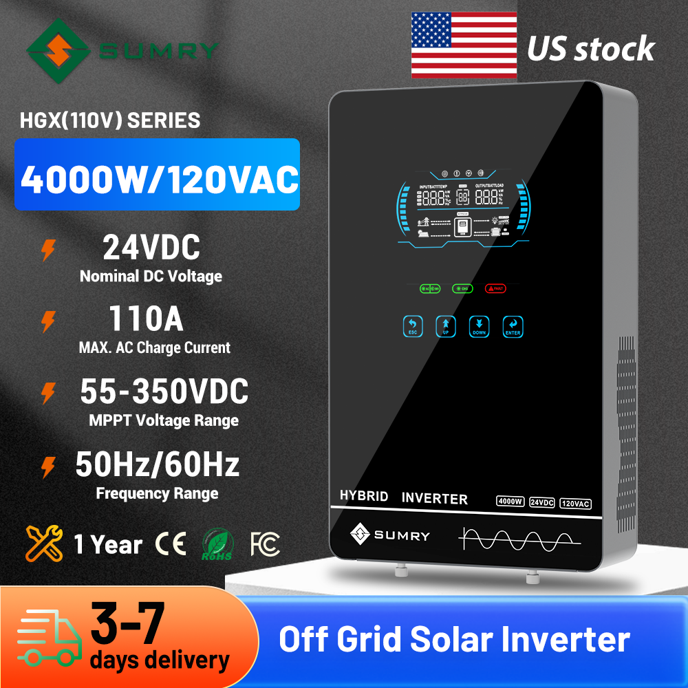 Sumry 4KW 120V Off Grid Solar  – обзор и цена Mppt Charge Controller