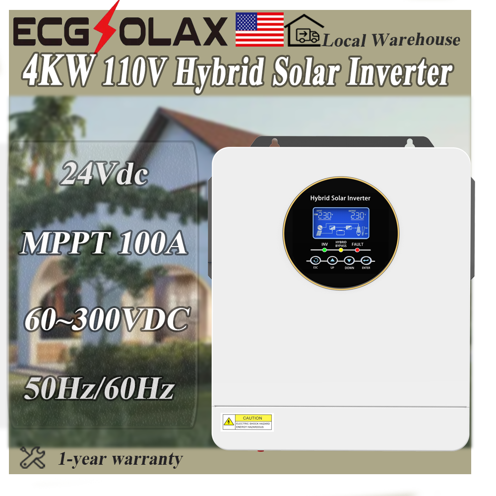 ECGSOLAX US 24V 3KW Off gird S – обзор и цена Mppt Charge Controller