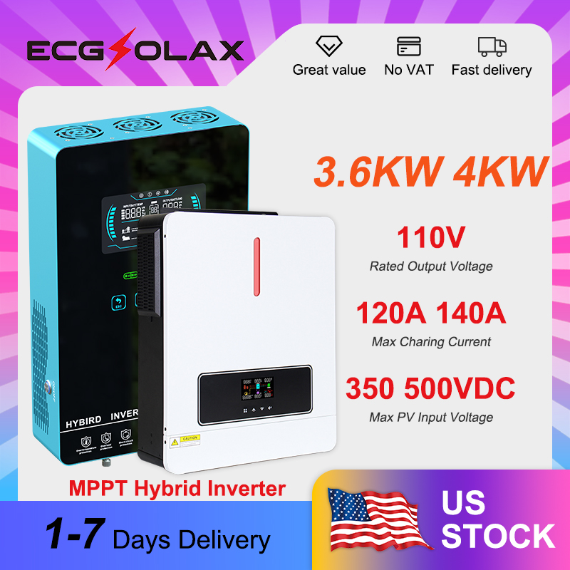 ECGSOLAX 3.6/4KW  Hybrid Solar – обзор и цена Mppt Charge Controller