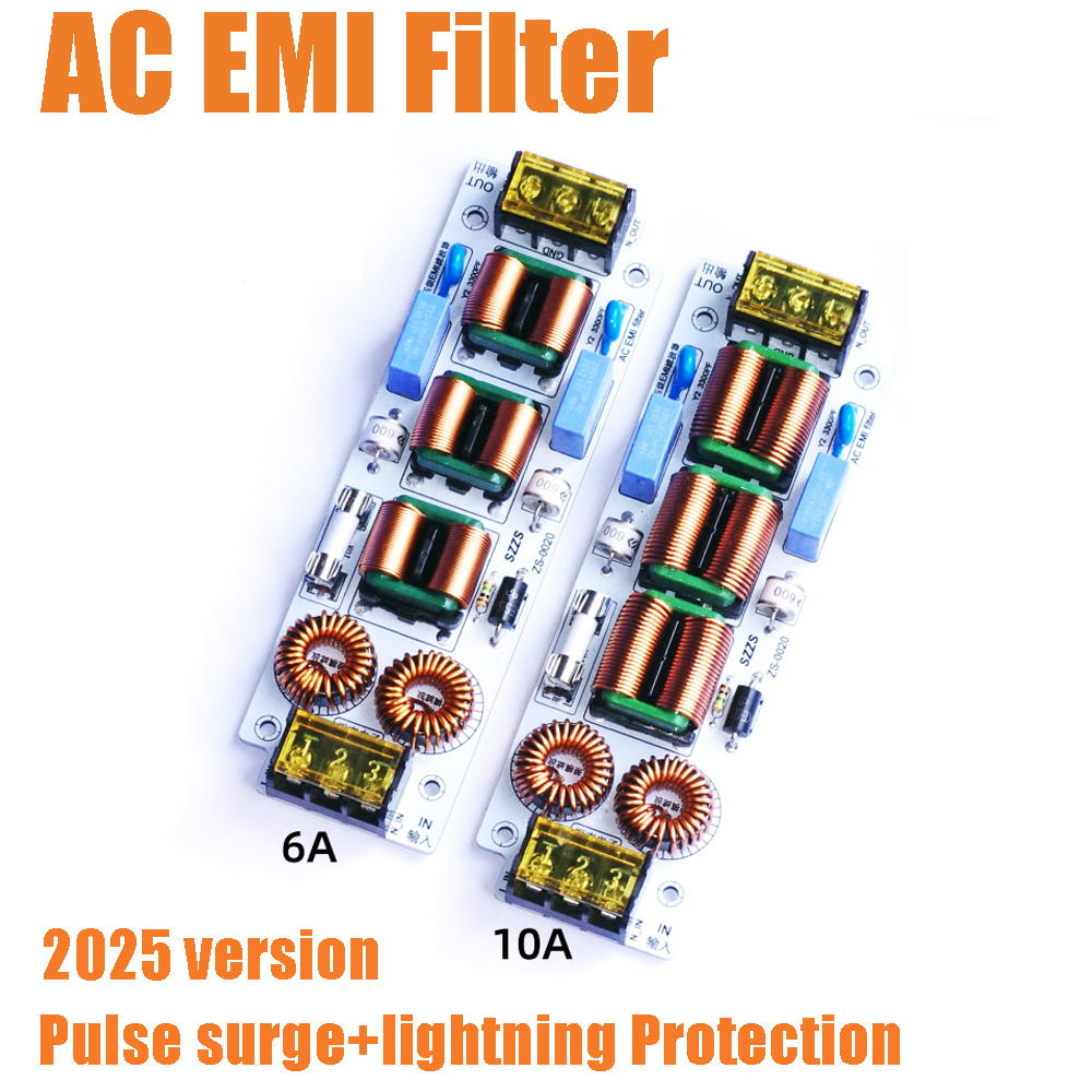 6A/10A 4-Stage EMI Filter | 11 – обзор и цена Ac Surge Protector