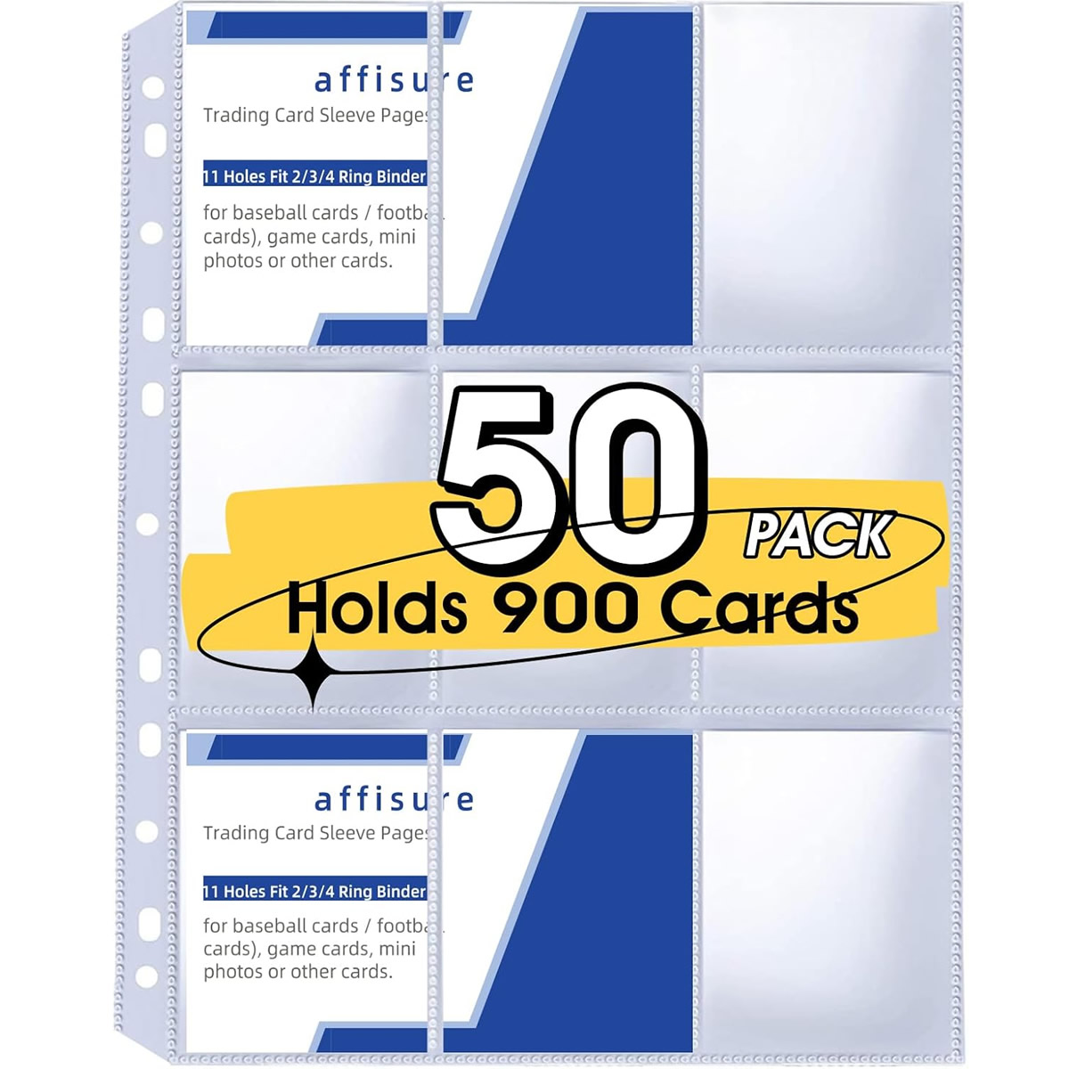 50 Pack 9 Pocket Card Sleeves  – обзор и цена Energy Storage Rack