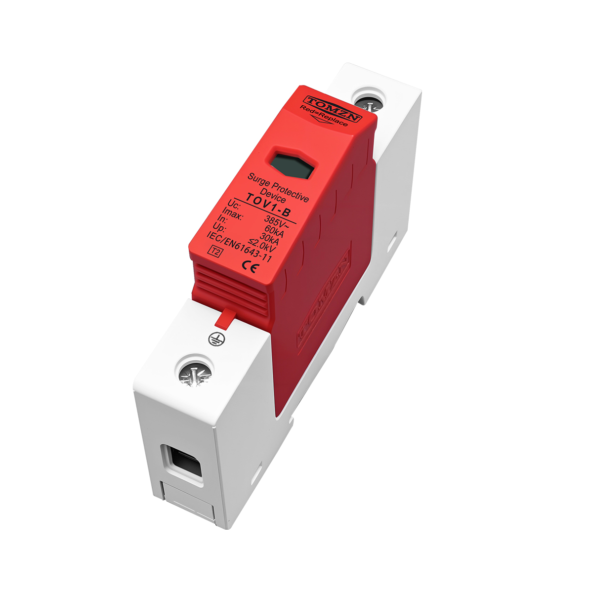 TOMZN AC SPD 1P 20KA 40KA 60KA – обзор и цена Ac Surge Protector