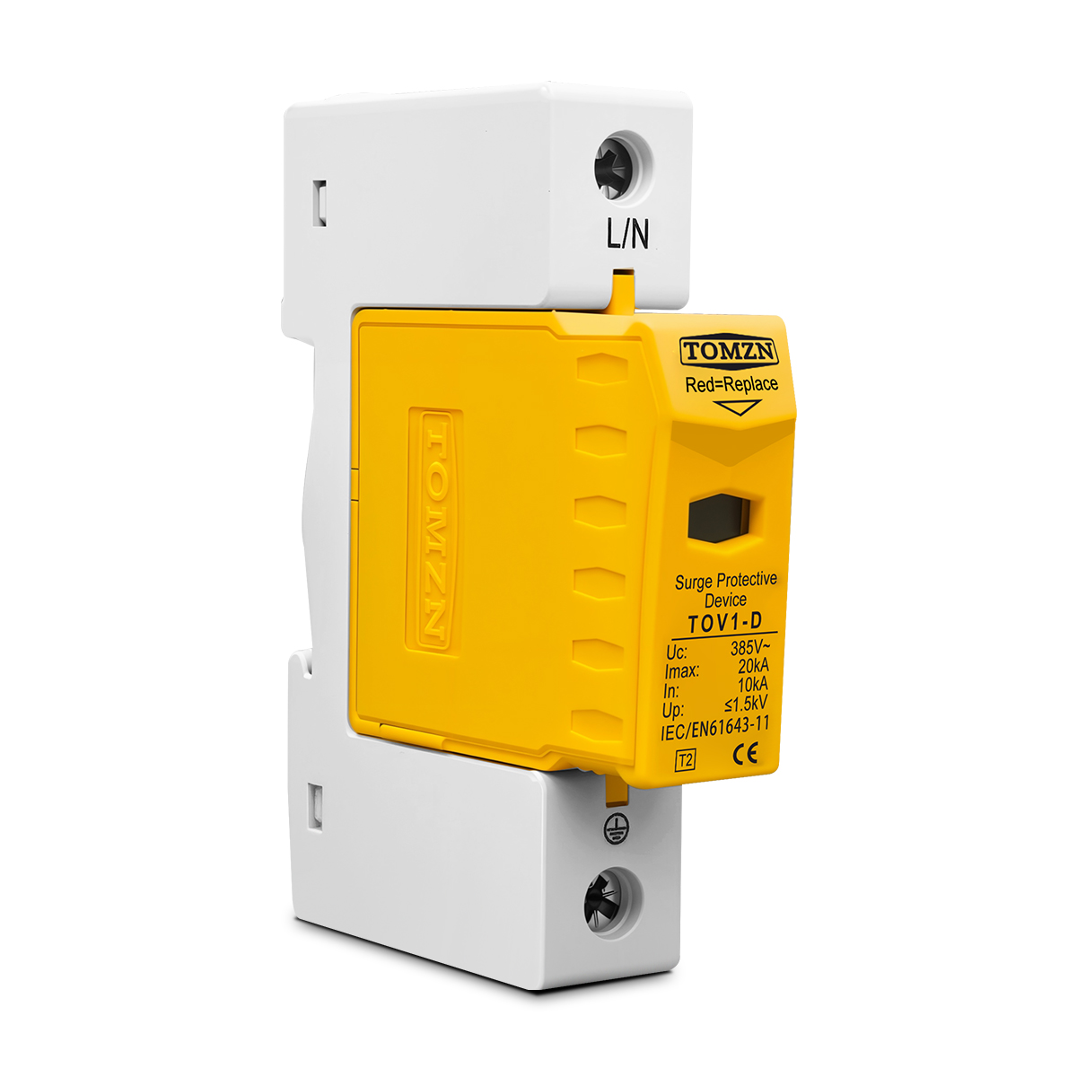 TOMZN AC SPD 1P 20KA 40KA 60KA – обзор и цена Ac Surge Protector