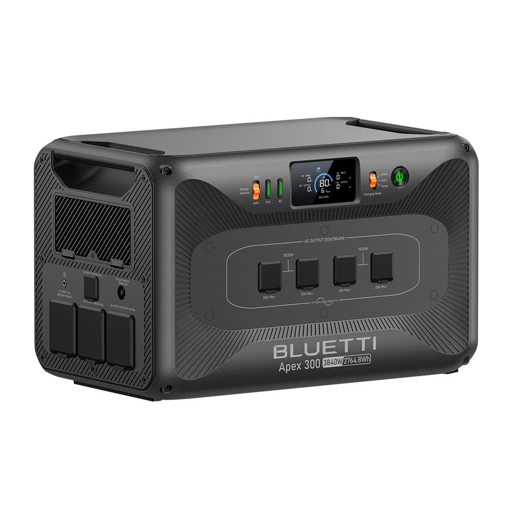【RENEW 】BLUETTI Apex 300 2764W – обзор и цена Renewable Energy Yes Please