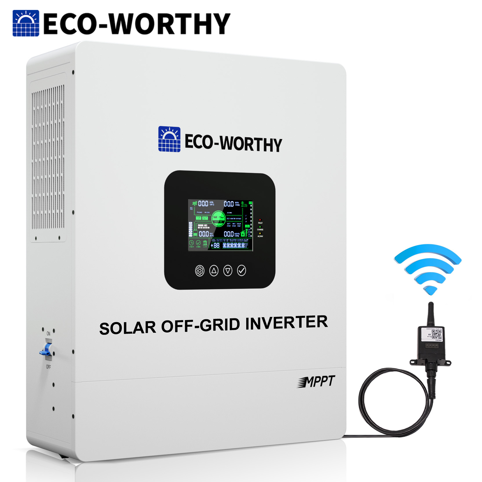 ECO-WORTHY UL1741 5000W 48V So – обзор и цена Mppt Charge Controller